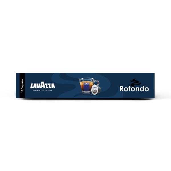 ROTONDO - Paquet de 10 capsules LAVAZZA BLUE