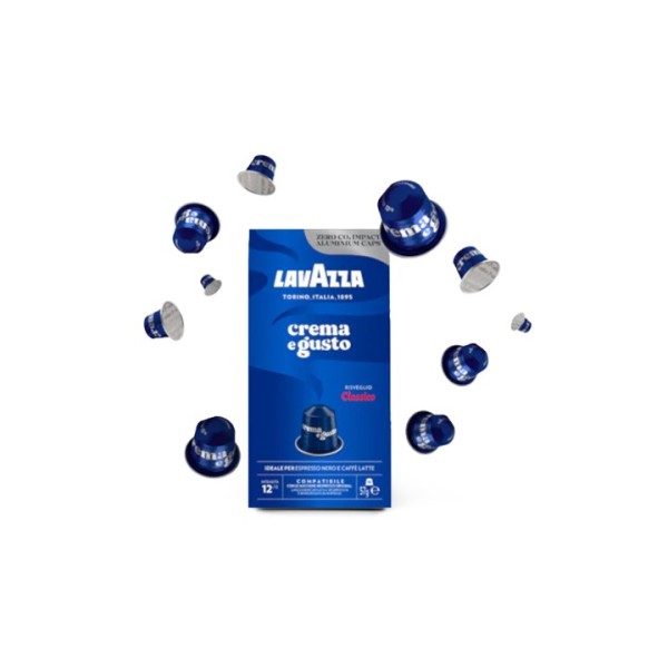 Crema E Gusto Classico - 10 Capsules Aluminium Compatible Nespresso
