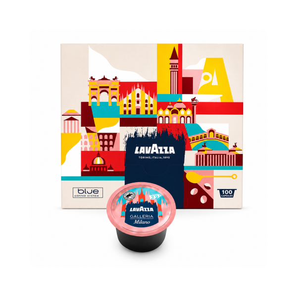 Galleria Milano - Paquet de 100 capsules LAVAZZA BLUE